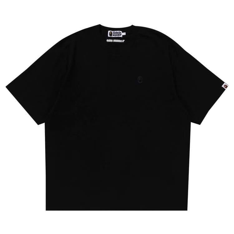 BAPE Tonal Ape Head One Point T-Shirt Black