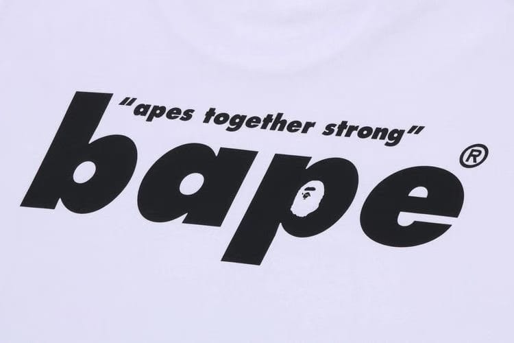 BAPE Shark Seijin Ape Head Relaxed Fit T-Shirt White