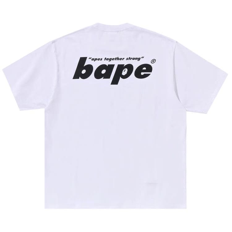 BAPE Shark Seijin Ape Head Relaxed Fit T-Shirt White