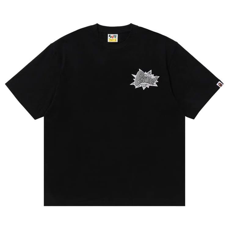 BAPE Graffiti Relaxed Fit T-Shirt Black