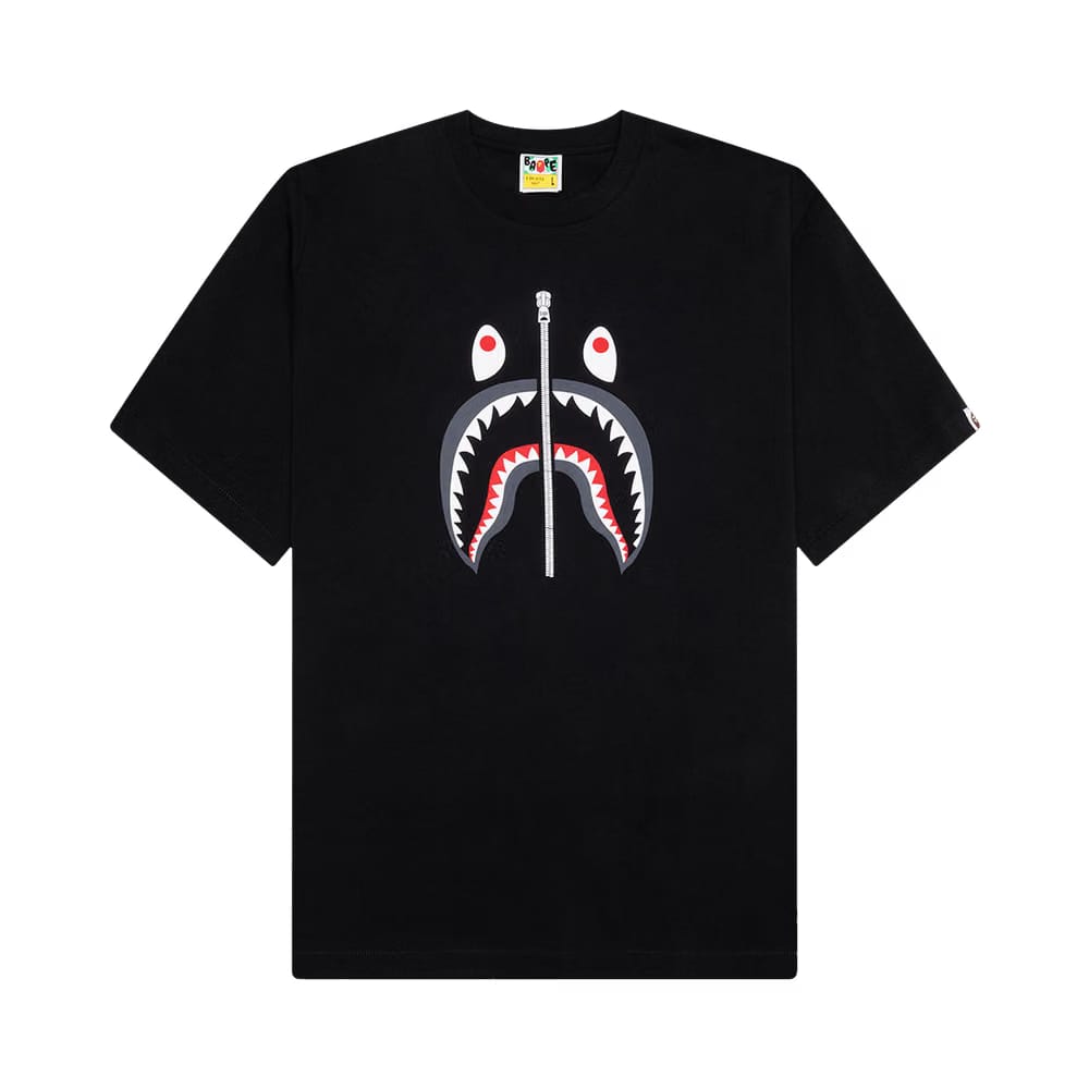 BAPE Shark T-Shirt UK Black