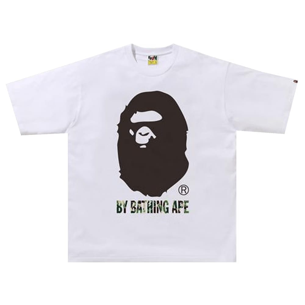 BAPE ABC Camo RLX T-Shirt White/Green