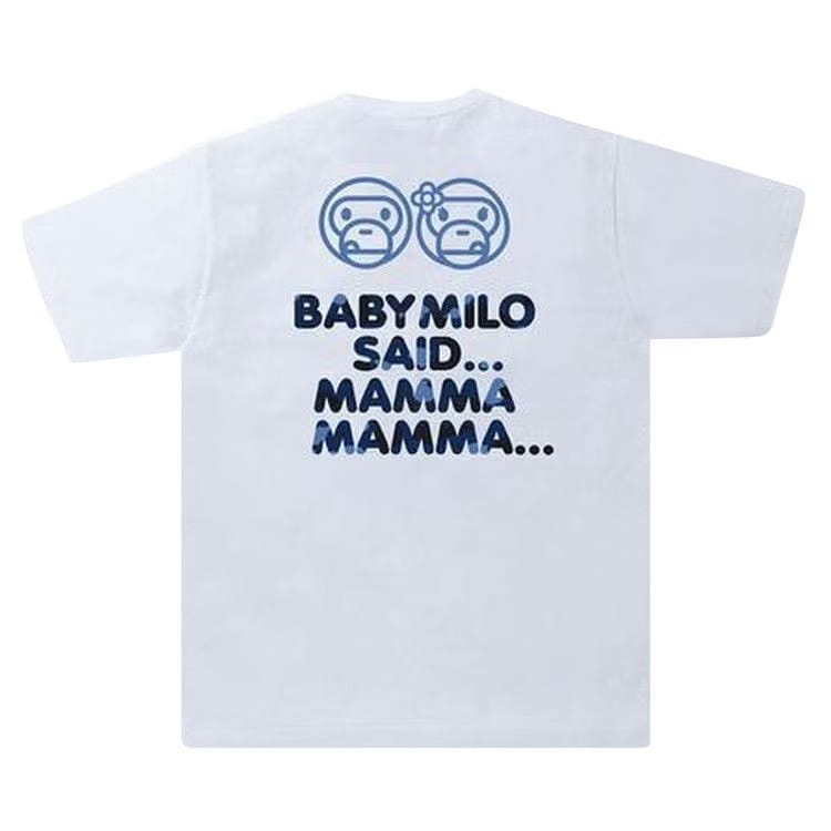 BAPE Color Camo Milo Water Melon Summer T-Shirt White