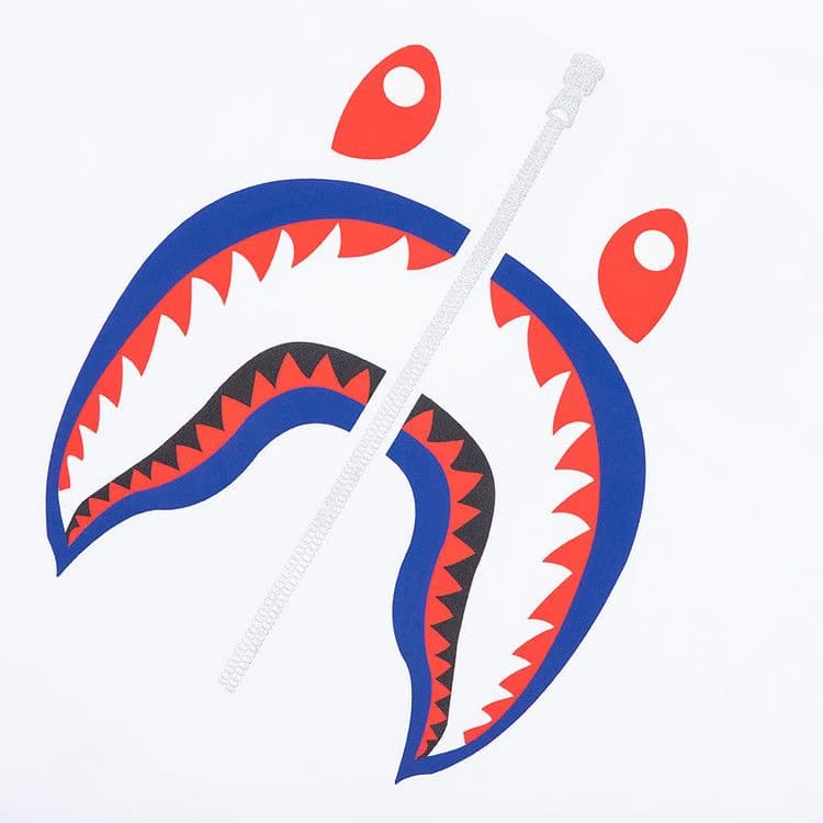 BAPE Shark T-Shirt Japan White