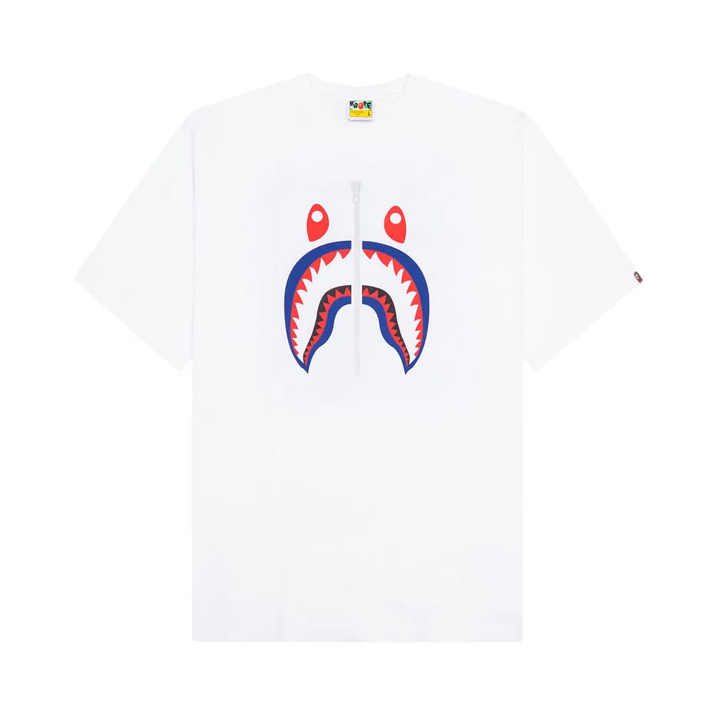 BAPE Shark T-Shirt Japan White