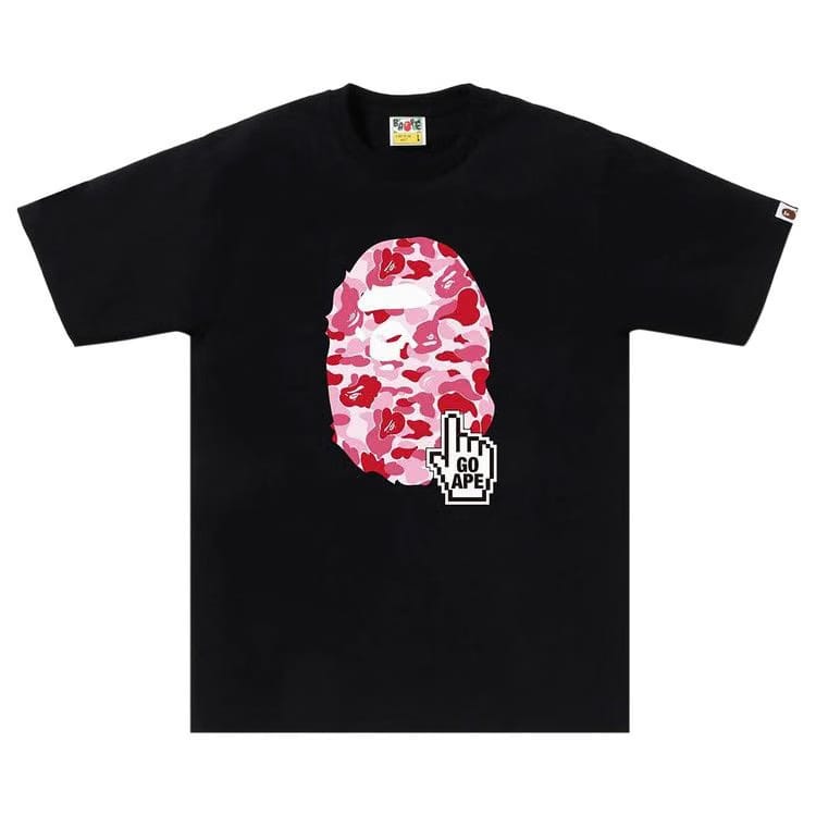 BAPE ABC Camo T-Shirt (Online Exclusive) Black/Pink