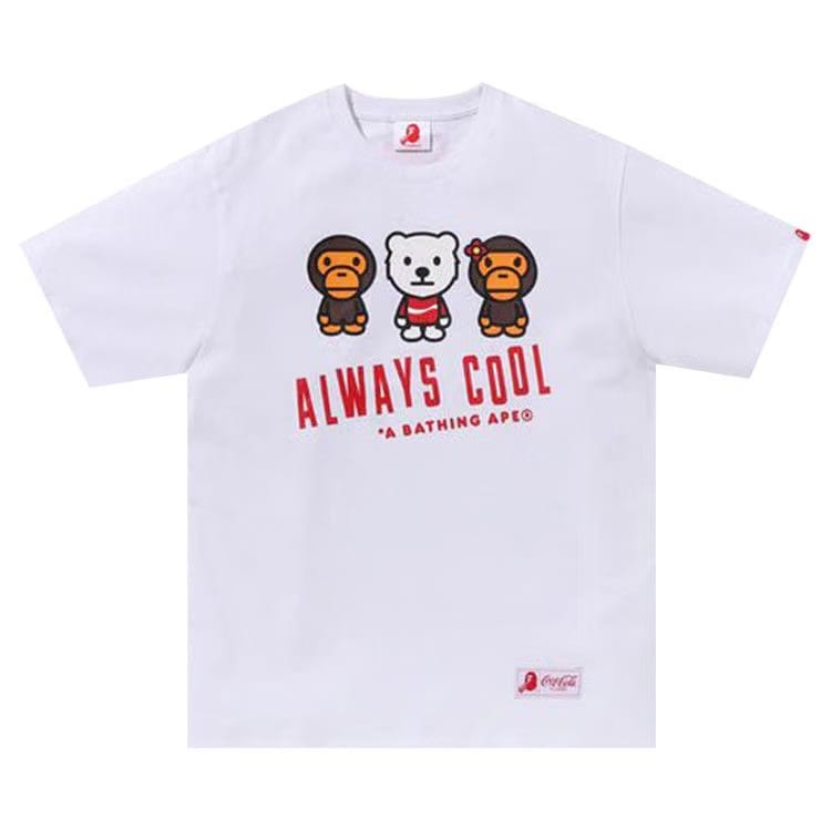 BAPE x Coca-Cola Milo T-Shirt White