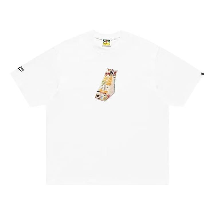 BAPE x KidSuper Egg Sandwich T-Shirt White