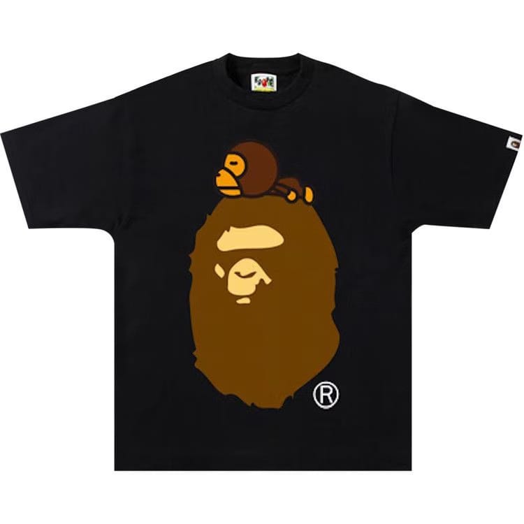 BAPE Milo On Big Ape T-Shirt Black