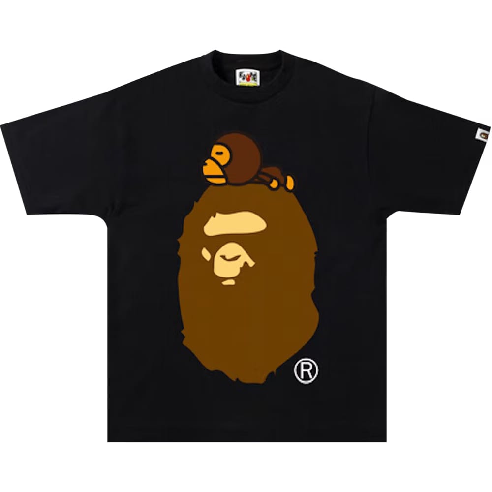 BAPE Milo On Big Ape T-Shirt Black
