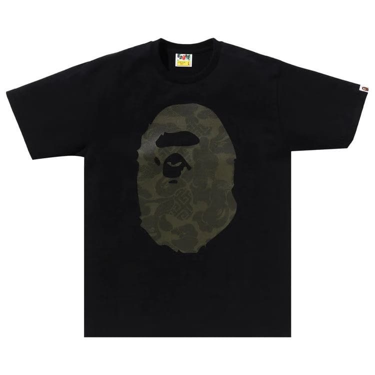 BAPE Asia Camo Big Ape Head T-Shirt Black