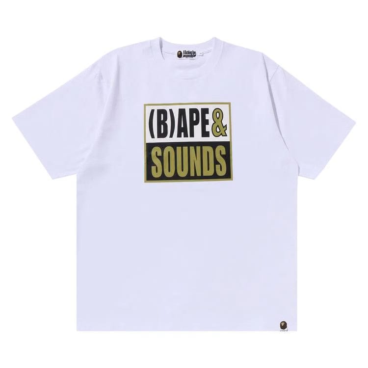 BAPE Sounds Logo T-Shirt White