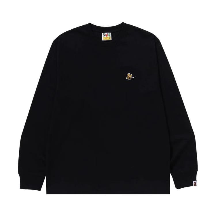 BAPE Bee One Point Long-Sleeve T-Shirt Black