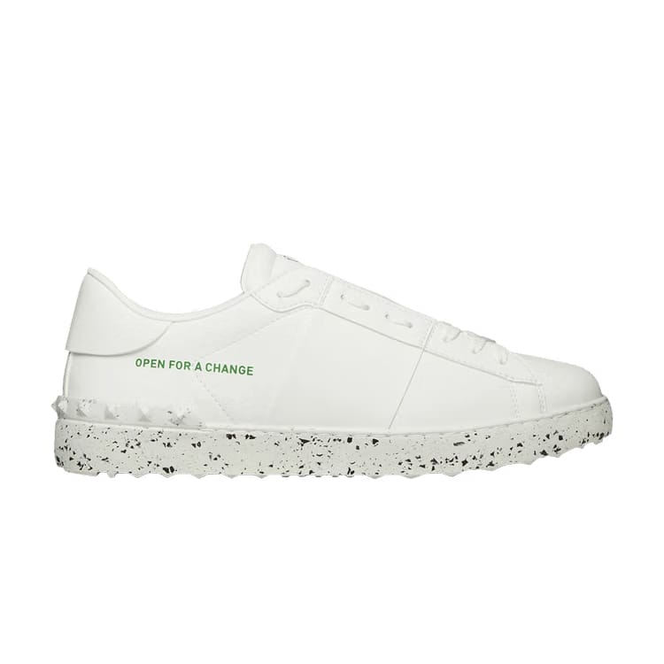 Valentino Open Sneaker Open For A Change - White