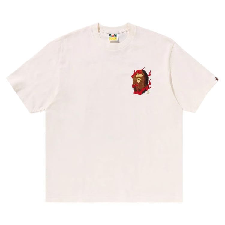 BAPE Souvenir Relaxed Fit T-Shirt Ivory