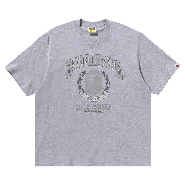 BAPE Bathing Ape Relaxed Fit T-Shirt Grey