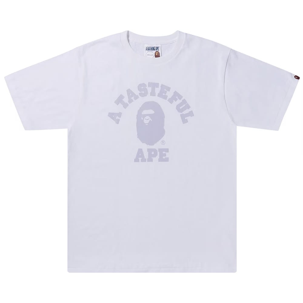 BAPE x Jjjjound College T-Shirt White