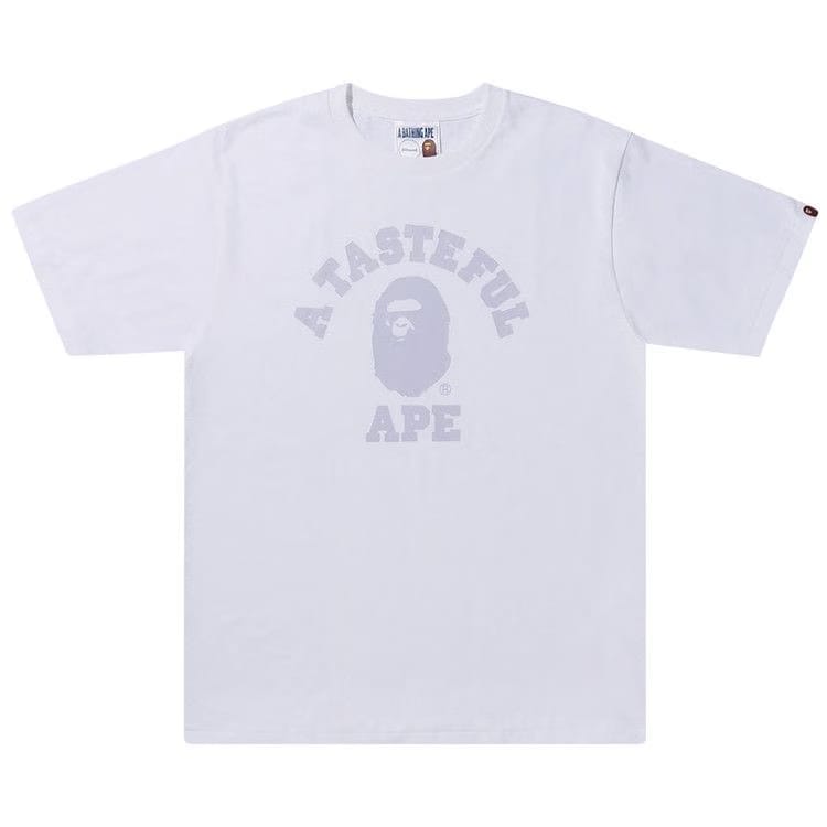 BAPE x Jjjjound College T-Shirt White