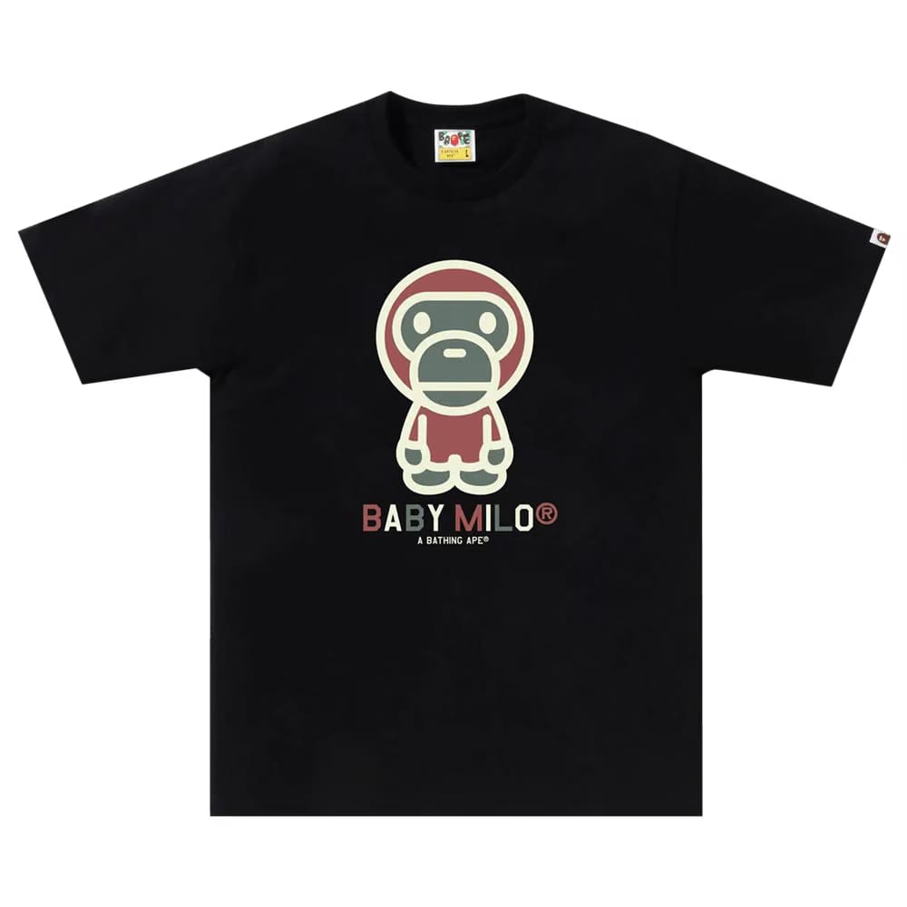 BAPE Colors Baby Milo T-Shirt Black