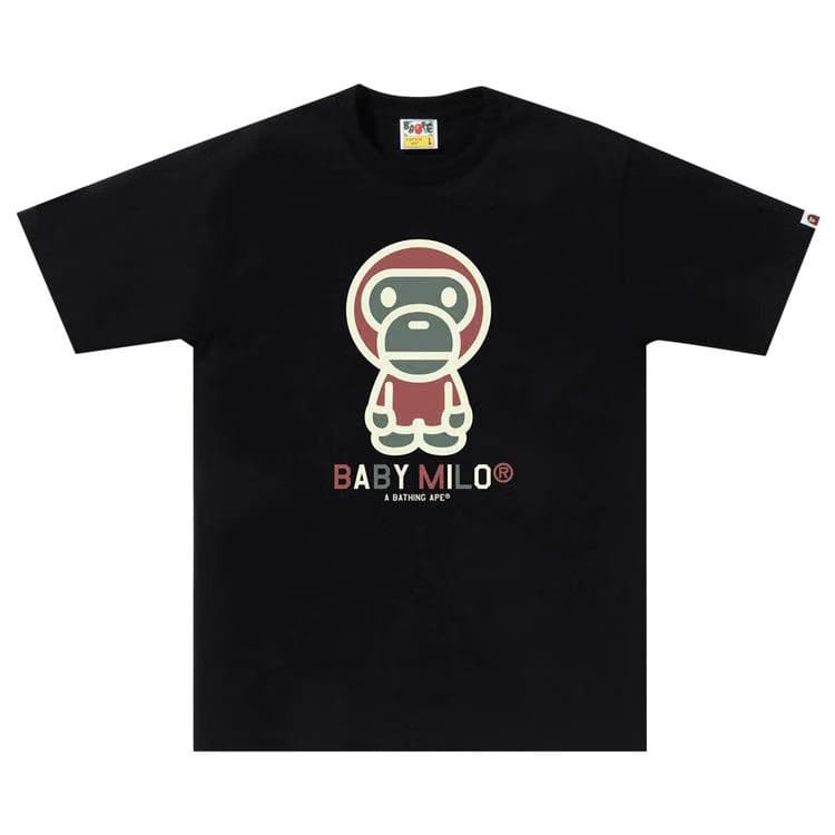 BAPE Colors Baby Milo T-Shirt Black