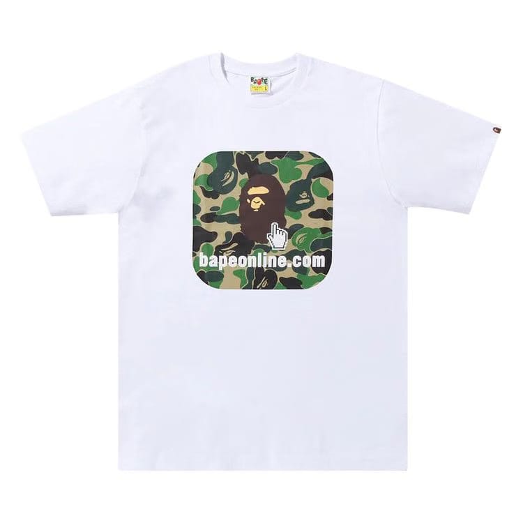 BAPE ABC Camo T-Shirt (Online Exclusive) White