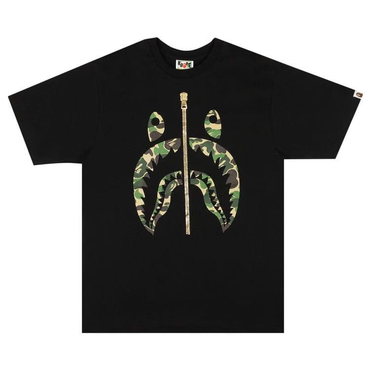 BAPE ABC Camo Shark T-Shirt Black/Green