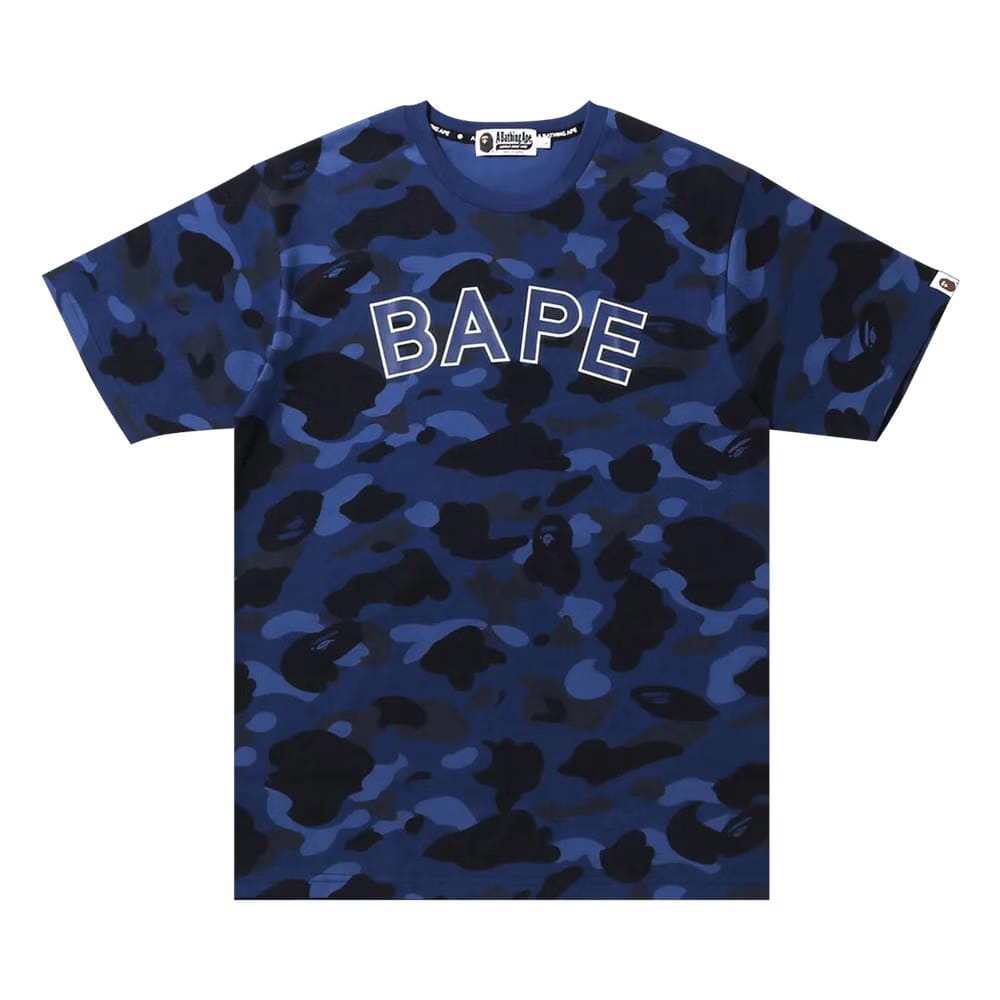 BAPE Color Camo T-Shirt Navy