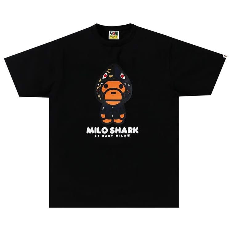 BAPE Milo Shark T-Shirt Black/Navy