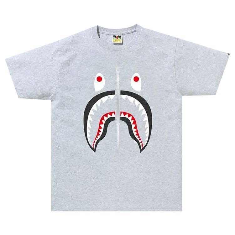 BAPE Shark T-Shirt Gray