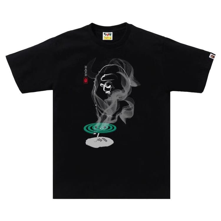 BAPE Mosquito Coil Ape Head T-Shirt Black