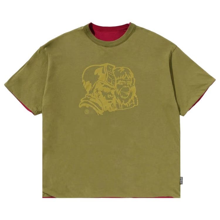 BAPE x Sean Wotherspoon Reversible T-Shirt Burgundy