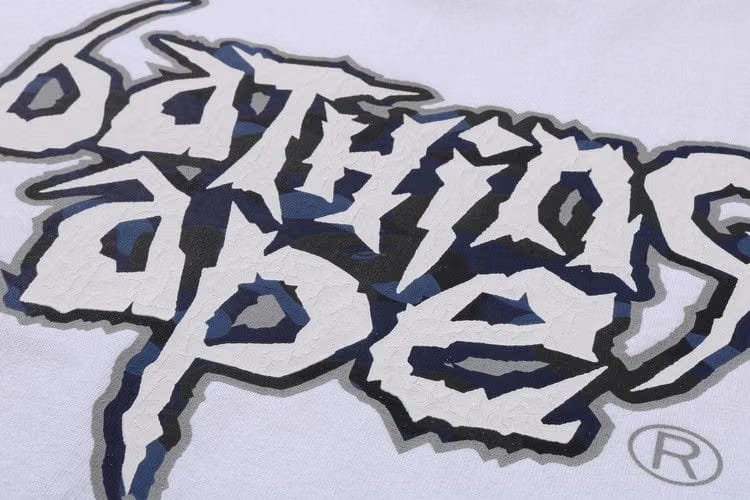 BAPE Color Camo Mad Ape T-Shirt White