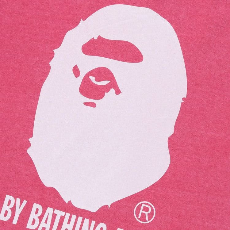 BAPE Overdye By Bathing Ape Relaxed T-Shirt Pink