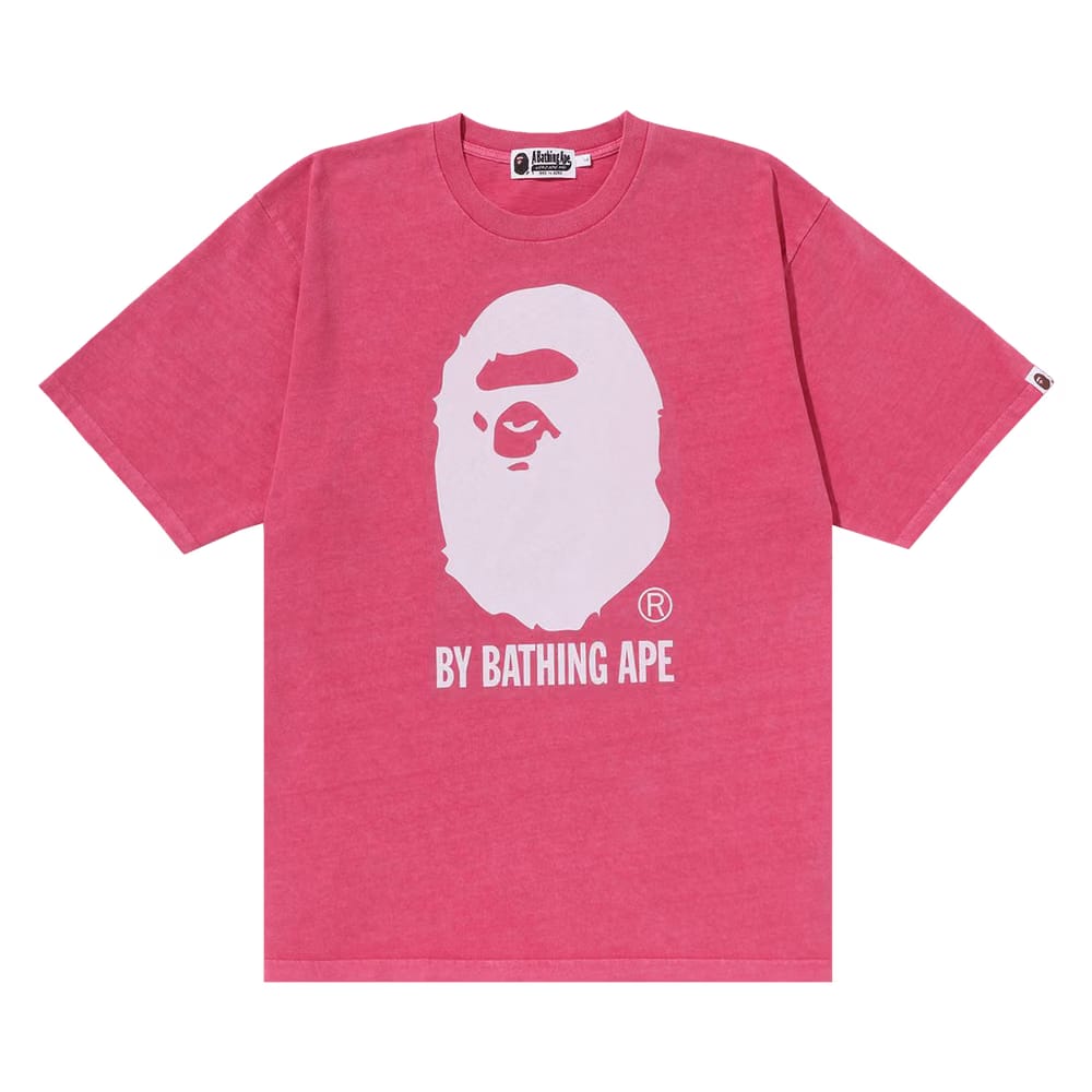 BAPE Overdye By Bathing Ape Relaxed T-Shirt Pink