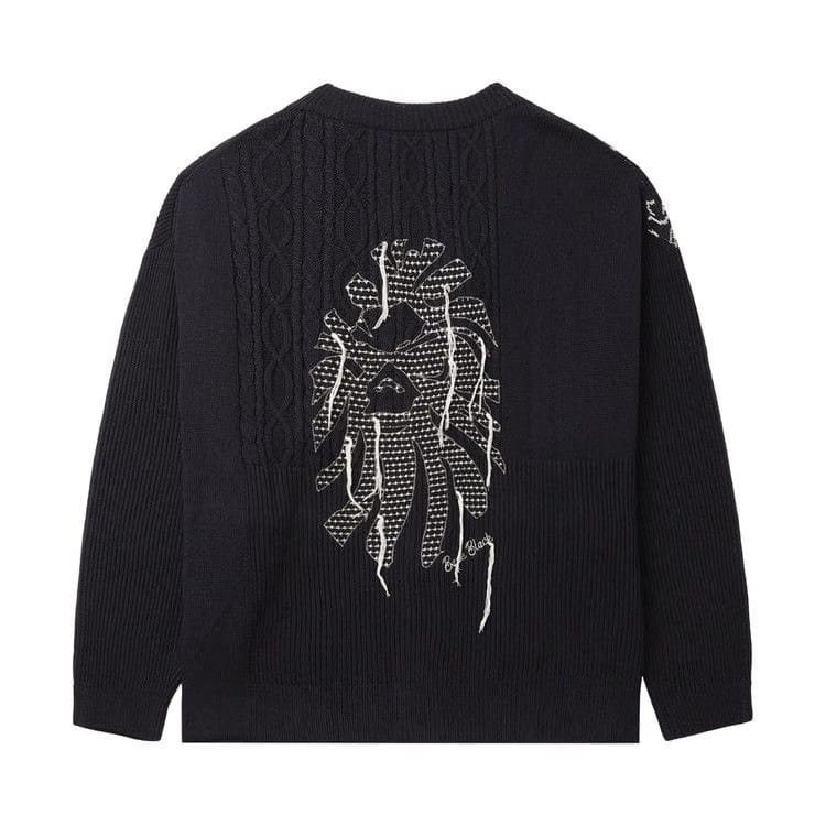 BAPE Logo Cardigan Black