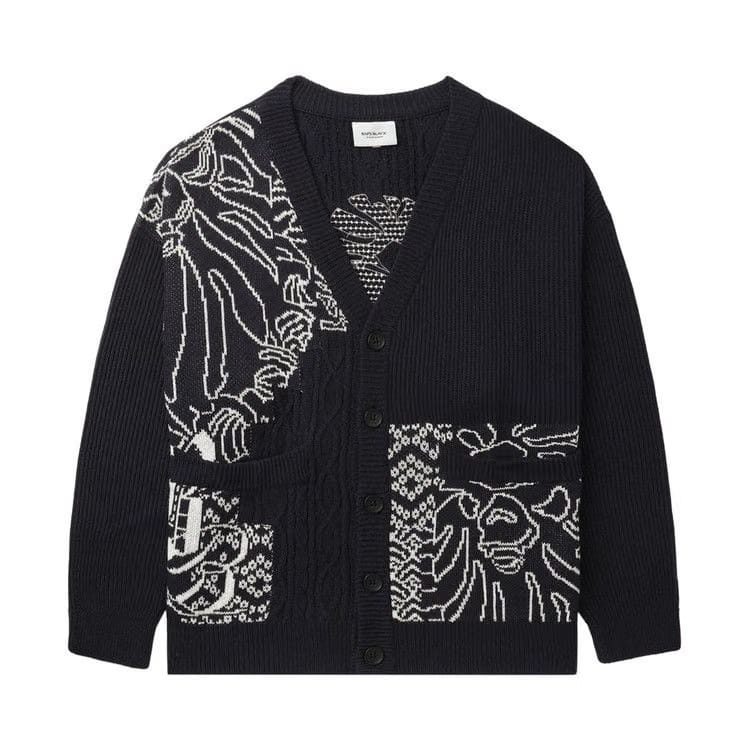 BAPE Logo Cardigan Black