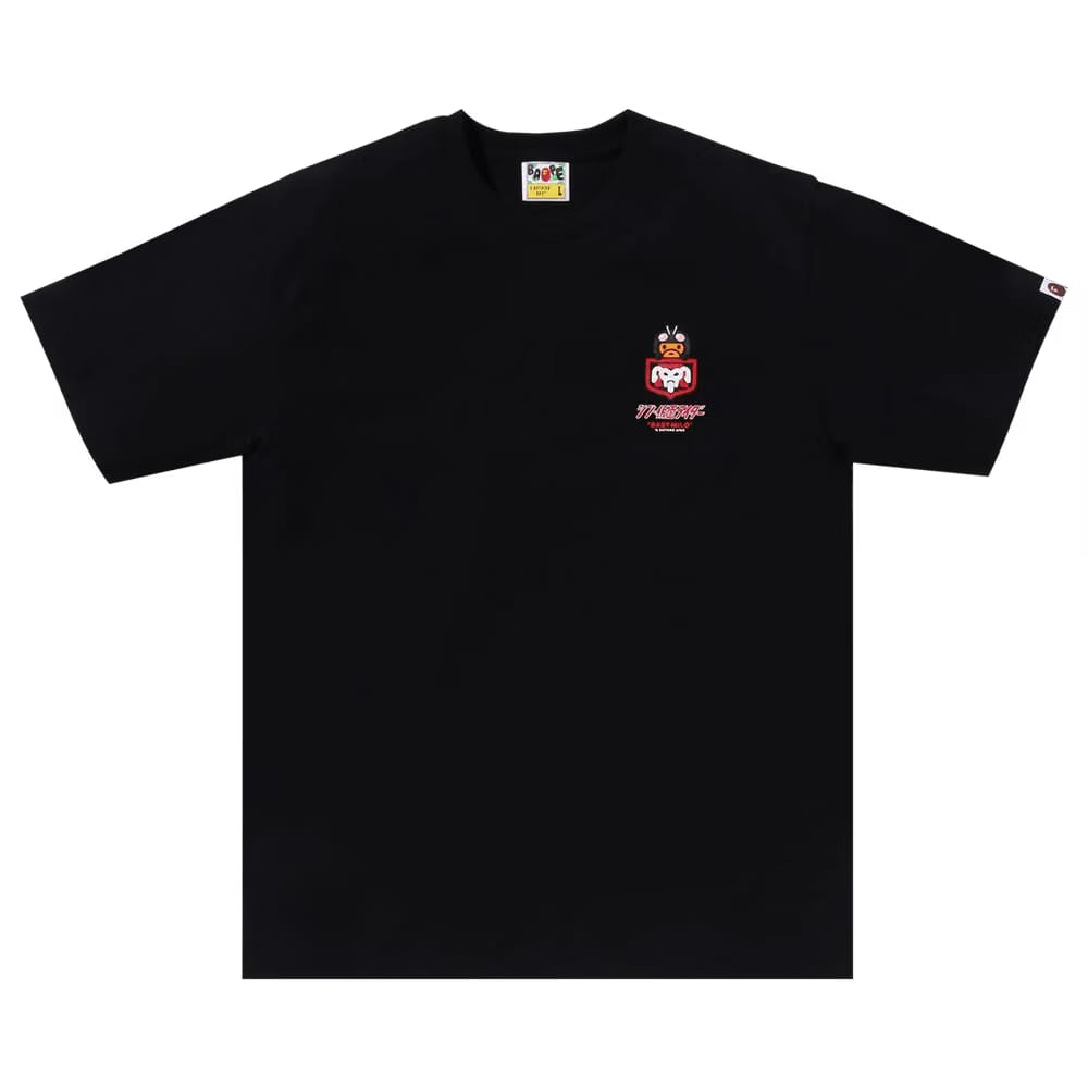 BAPE x Shin Kamen Rider #1 Baby Milo T-Shirt Black