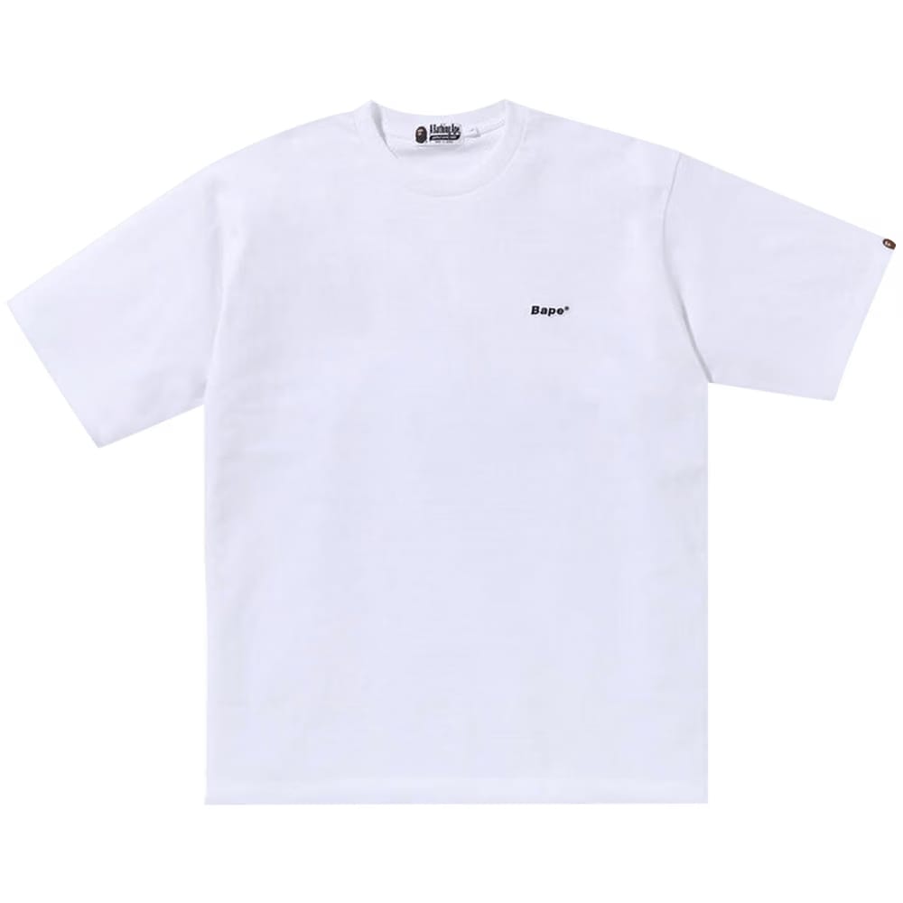 BAPE One Point Relaxed Fit T-Shirt White