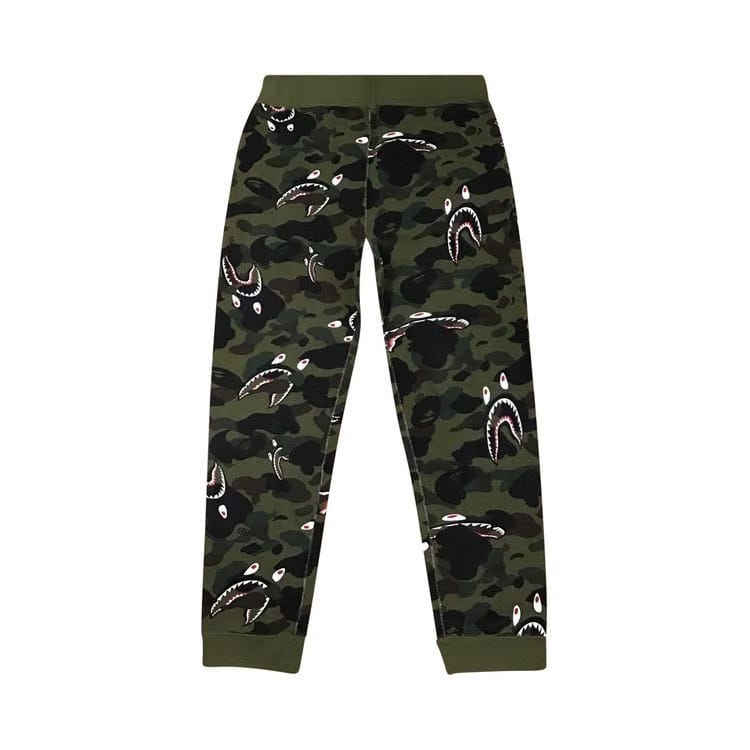 BAPE Shark 1st Camo Sweatpants Green