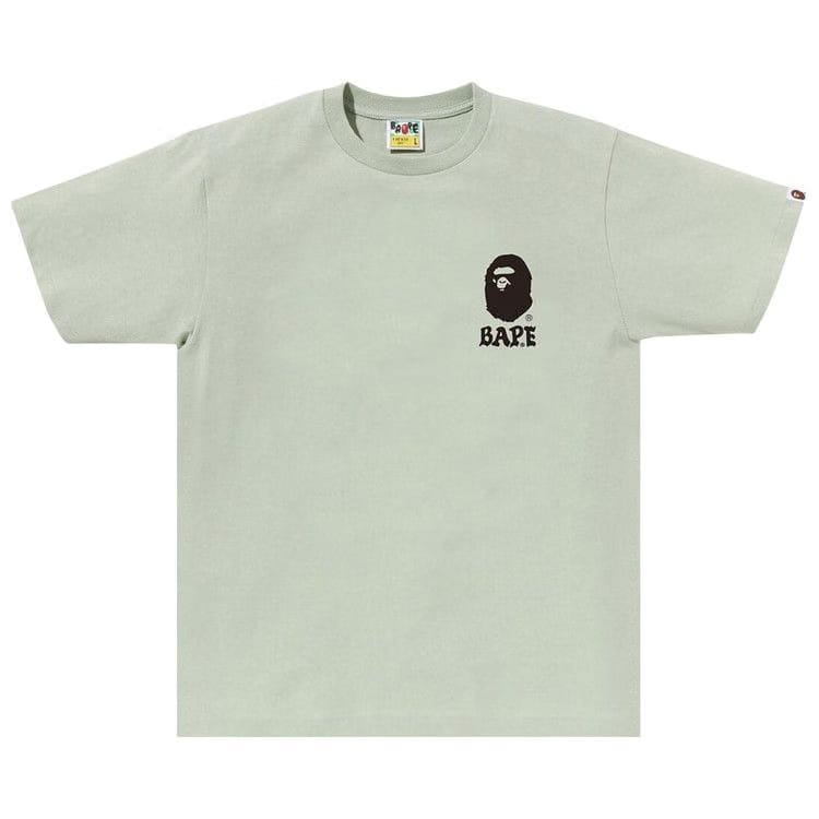 BAPE Japan Culture Lettered T-Shirt Green
