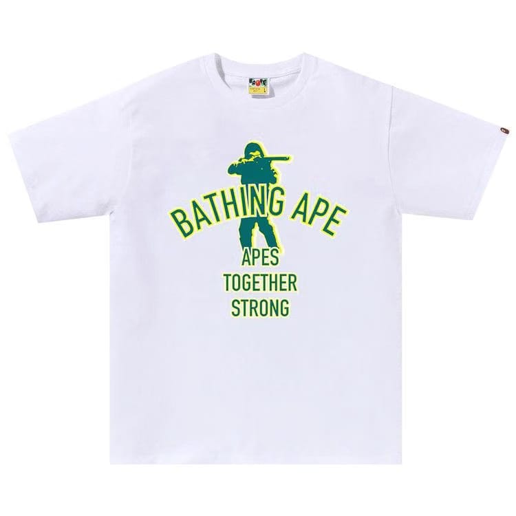 BAPE Soldier ATS T-Shirt White