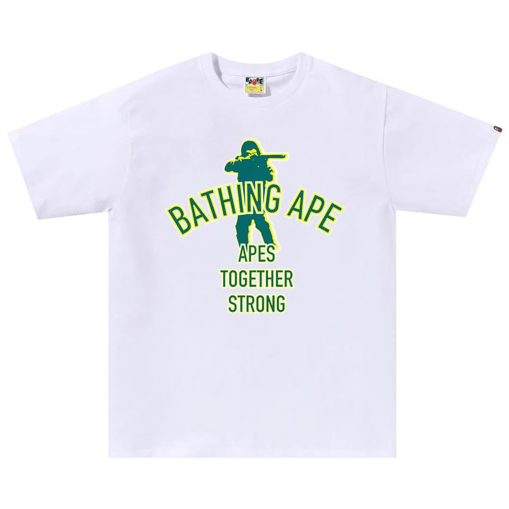 BAPE Soldier ATS T-Shirt White