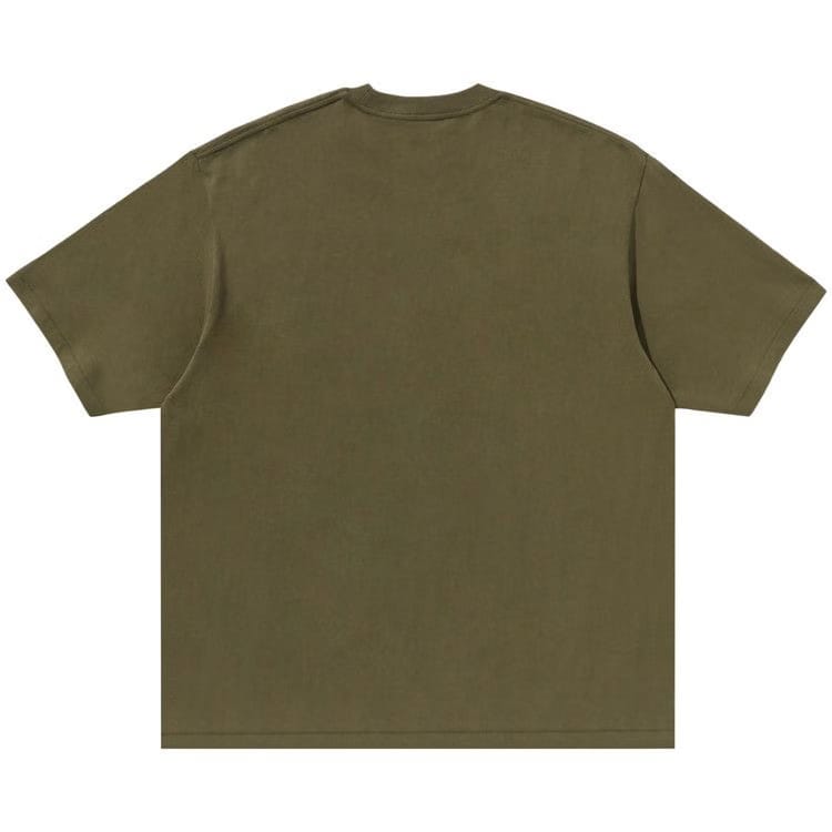 BAPE Blur Logo Relaxed Fit T-Shirt Olive Drab