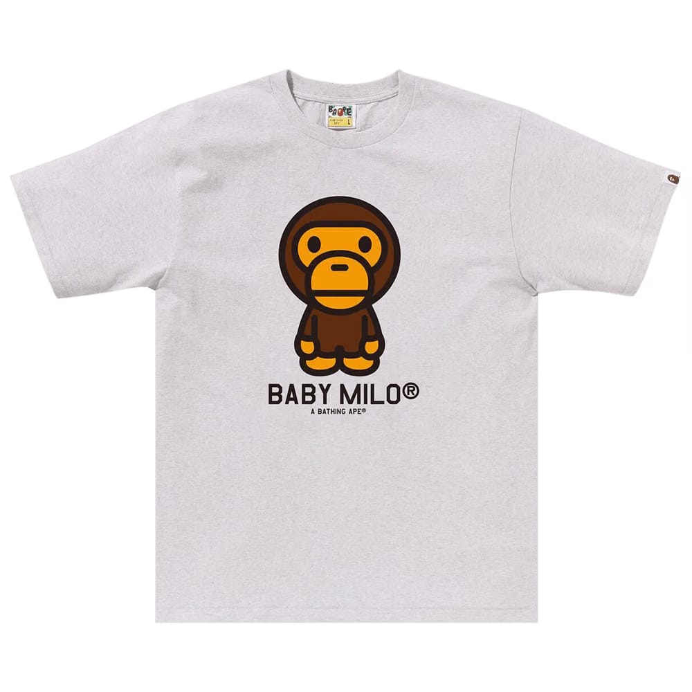 BAPE Baby Milo T-Shirt Grey