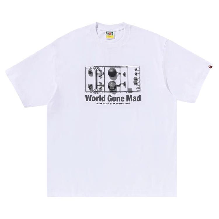 BAPE Baby Milo Figure Relaxed Fit T-Shirt White