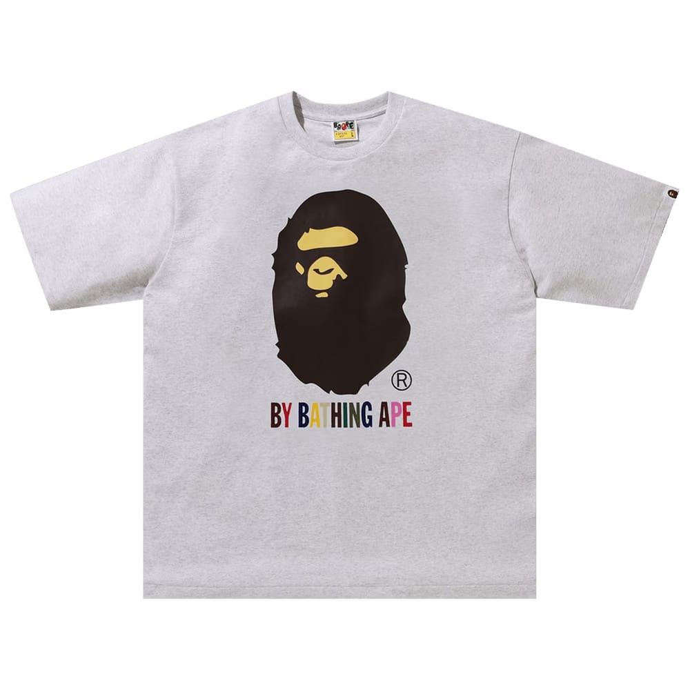 BAPE Colors By Bathing Ape Relaxed Fit T-Shirt Grey