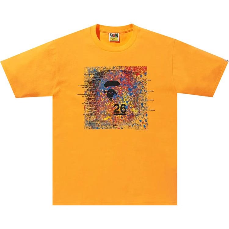 BAPE 26th Anniversary T-Shirt Yellow