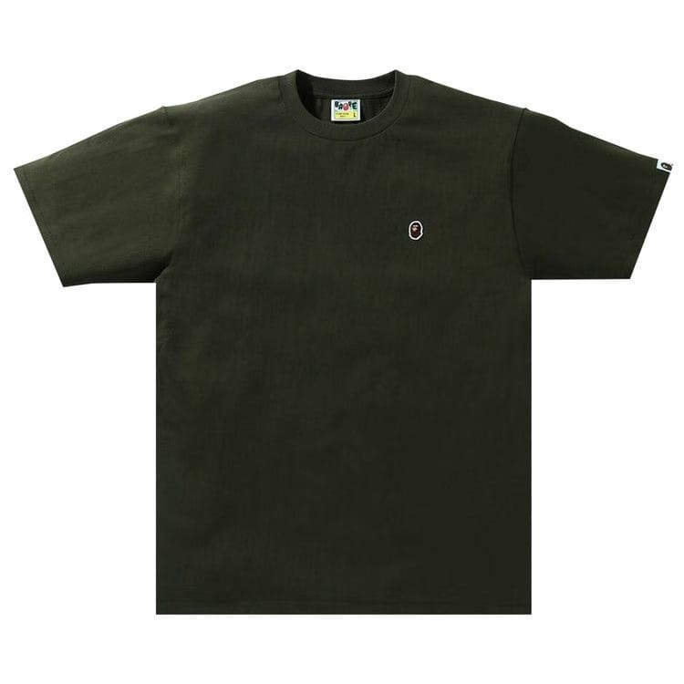 BAPE Ape Head One Point T-Shirt Olive Drab