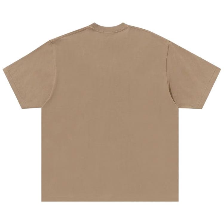 BAPE Sta Houndstooth By Bathing Ape Relaxed Fit T-Shirt Beige