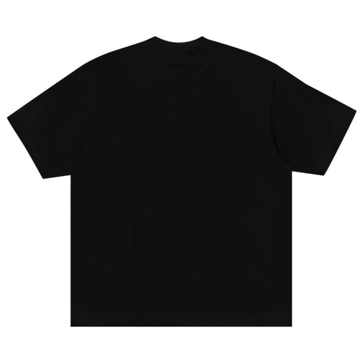BAPE Sta Houndstooth College Relaxed Fit T-Shirt Black